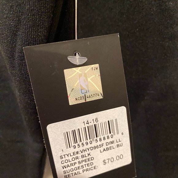 $70 Youth Boy's NBA LA Lakers Basketball Gym Fleece Hoodie Sweatshirt 14-16 XL - Picture 6 of 7